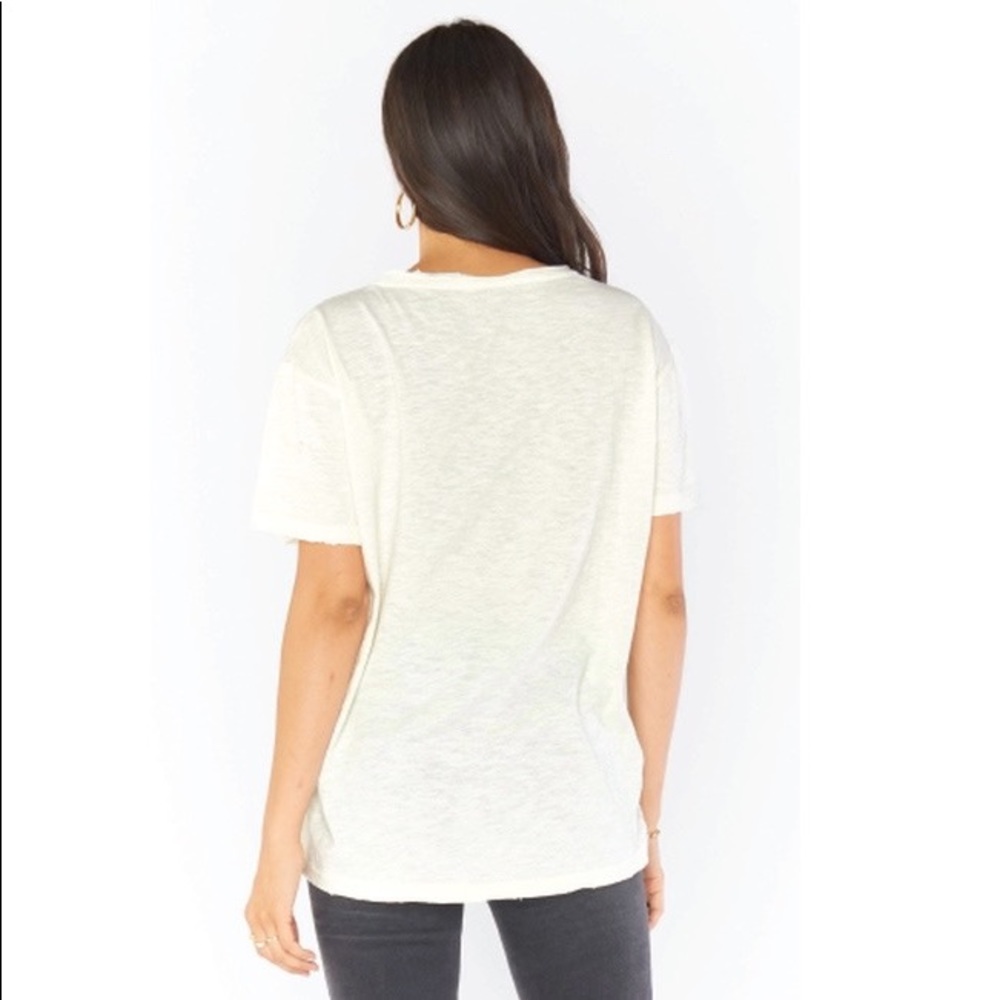 Show Me Your Mumu White Cooper Tee Into The Wild Size S - Picture 2 of 4